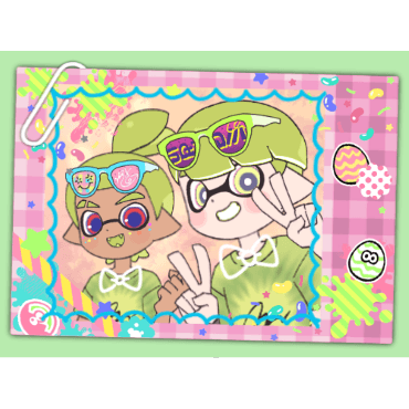 Splatfest Polaroid