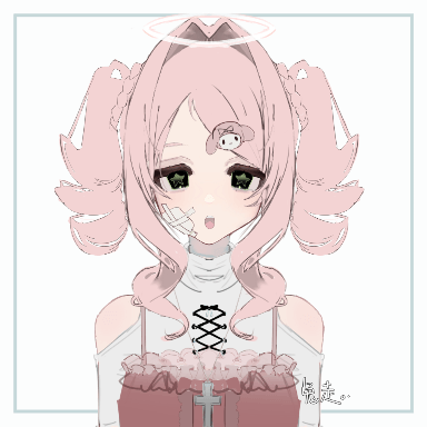 呆呆妹宝证件照